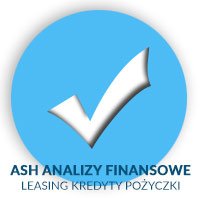 Logo firmy ASH Analizy Finansowe Leasing Kredyty Pożyczki