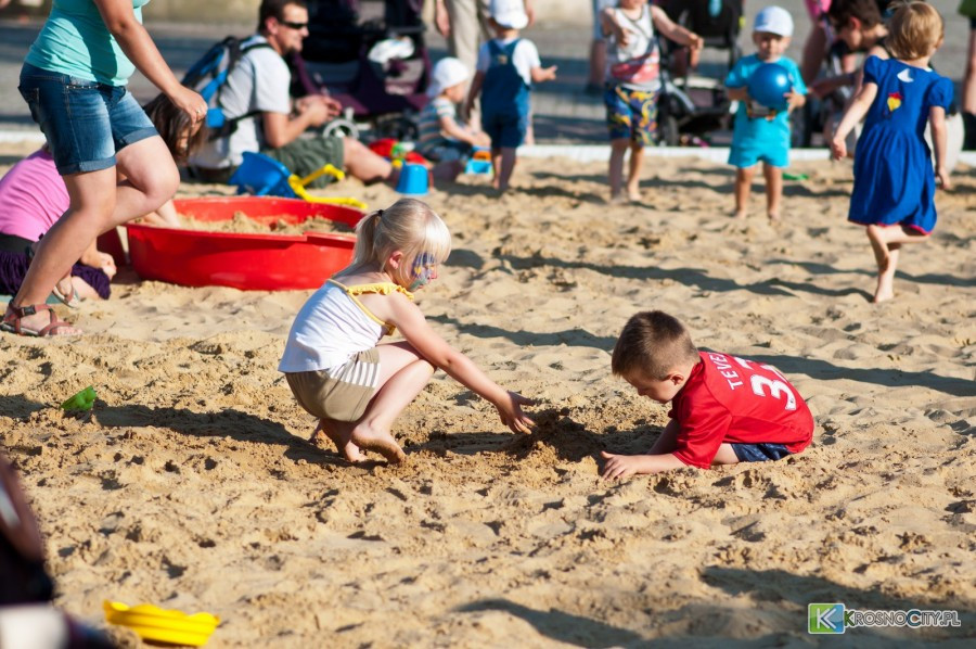 Plaża... w centrum miasta. Co Wy na to?