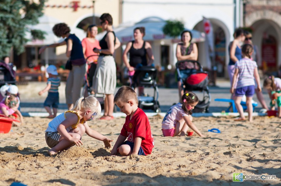 Plaża... w centrum miasta. Co Wy na to?