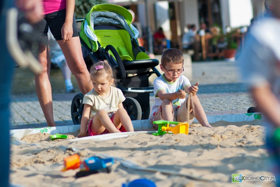Plaża... w centrum miasta. Co Wy na to?