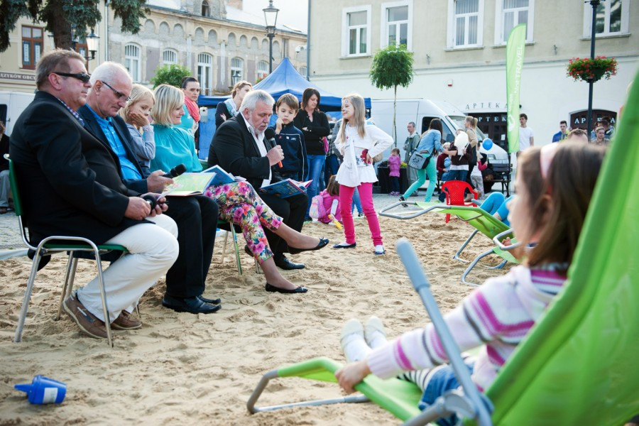 Plaża... w centrum miasta. Co Wy na to?
