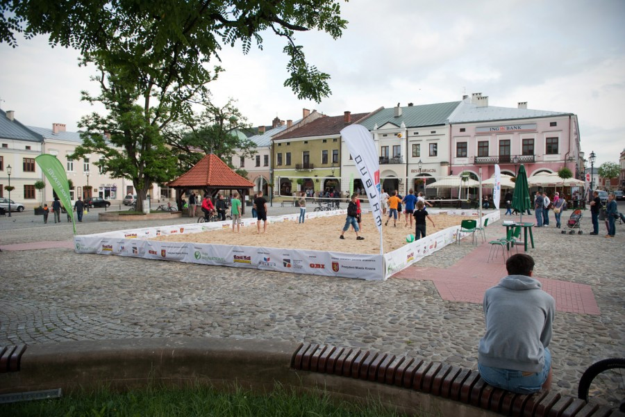 Plaża... w centrum miasta. Co Wy na to?