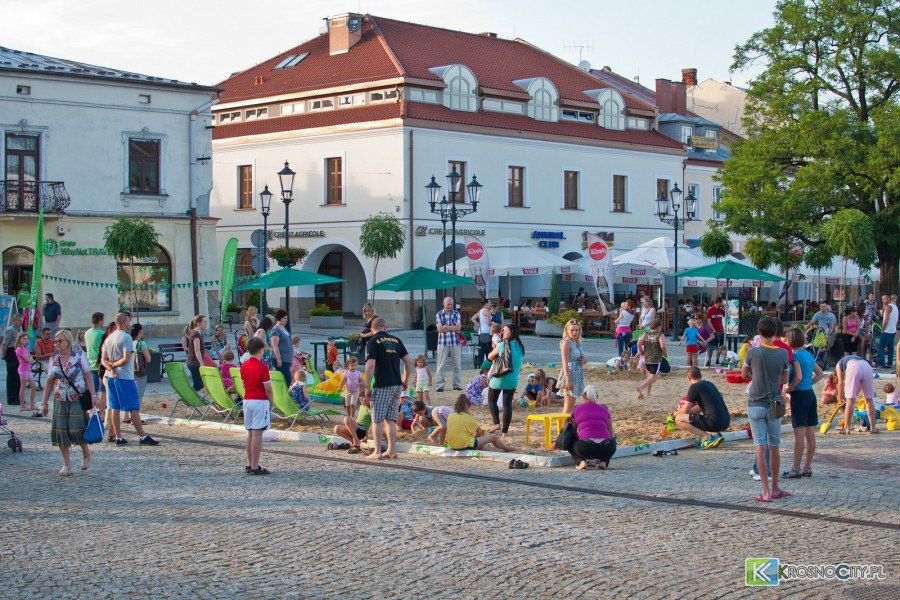 Plaża... w centrum miasta. Co Wy na to?