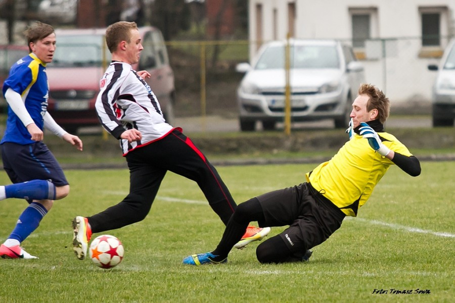 Stal Sanok - Czarni Jasło 5:1. Hat-trick Szałamaja