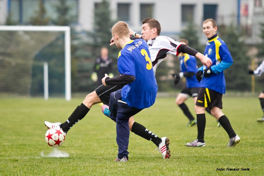 Stal Sanok - Czarni Jasło 5:1. Hat-trick Szałamaja
