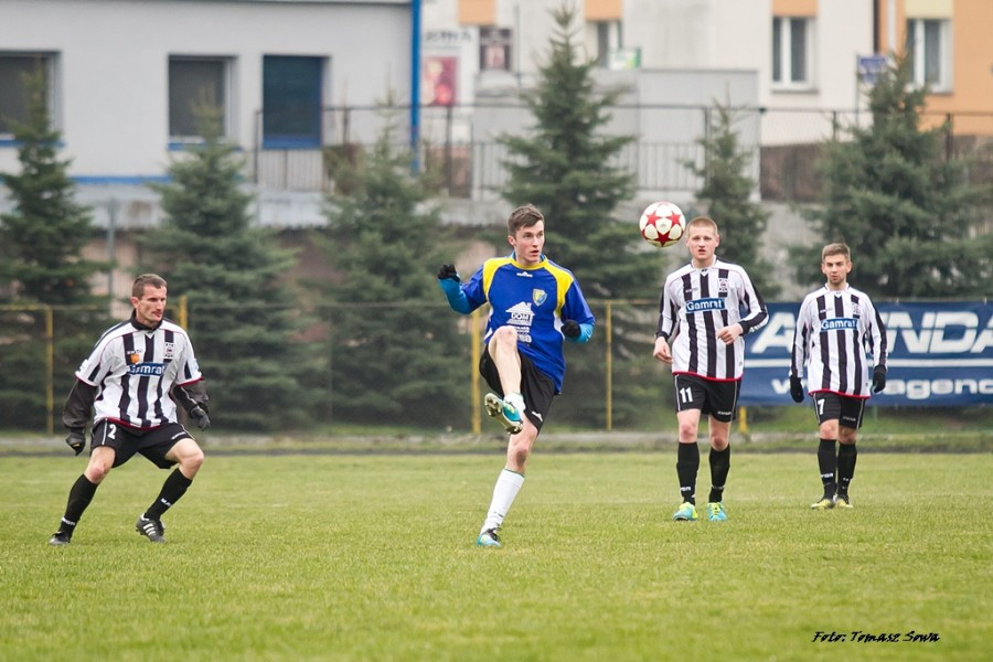 Stal Sanok - Czarni Jasło 5:1. Hat-trick Szałamaja