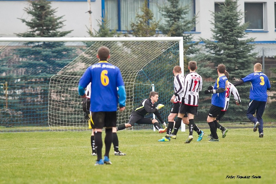 Stal Sanok - Czarni Jasło 5:1. Hat-trick Szałamaja