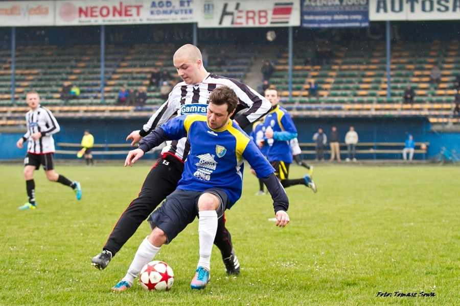 Stal Sanok - Czarni Jasło 5:1. Hat-trick Szałamaja