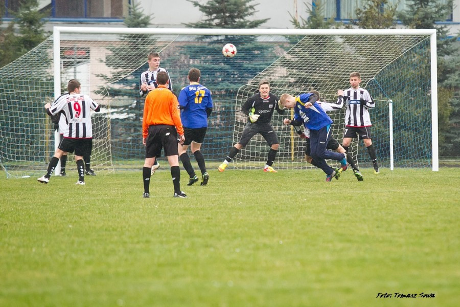 Stal Sanok - Czarni Jasło 5:1. Hat-trick Szałamaja