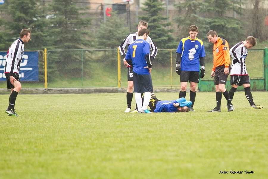 Stal Sanok - Czarni Jasło 5:1. Hat-trick Szałamaja