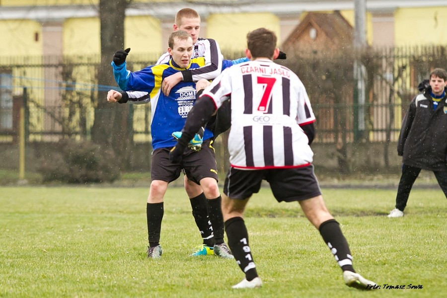 Stal Sanok - Czarni Jasło 5:1. Hat-trick Szałamaja