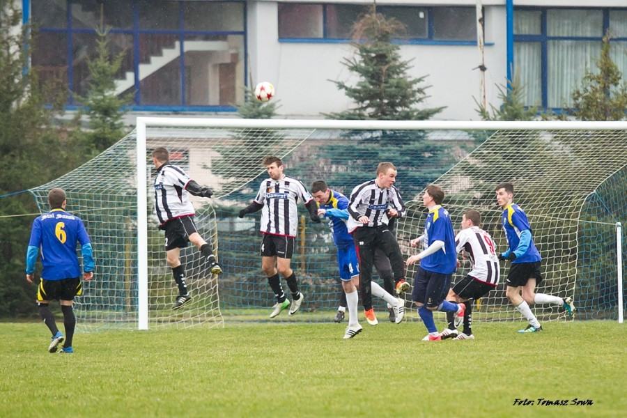 Stal Sanok - Czarni Jasło 5:1. Hat-trick Szałamaja