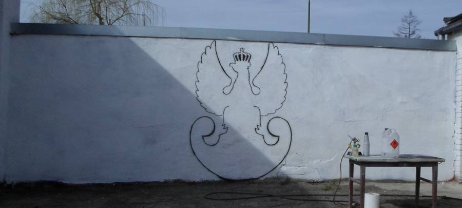 Zobacz, jak powstaje niezwykły mural