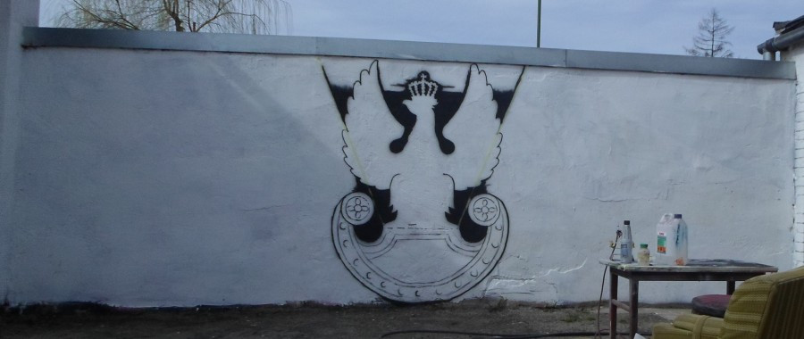 Zobacz, jak powstaje niezwykły mural