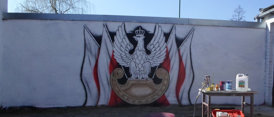 Zobacz, jak powstaje niezwykły mural