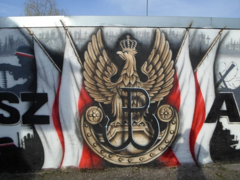 Zobacz, jak powstaje niezwykły mural