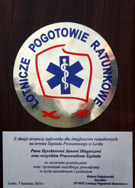 Śmigłowiec ratunkowy wyląduje także w Lesku