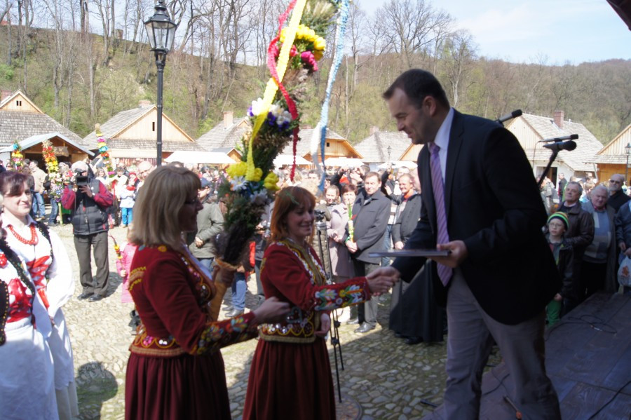 Tłumy na Niedzieli Palmowej w skansenie
