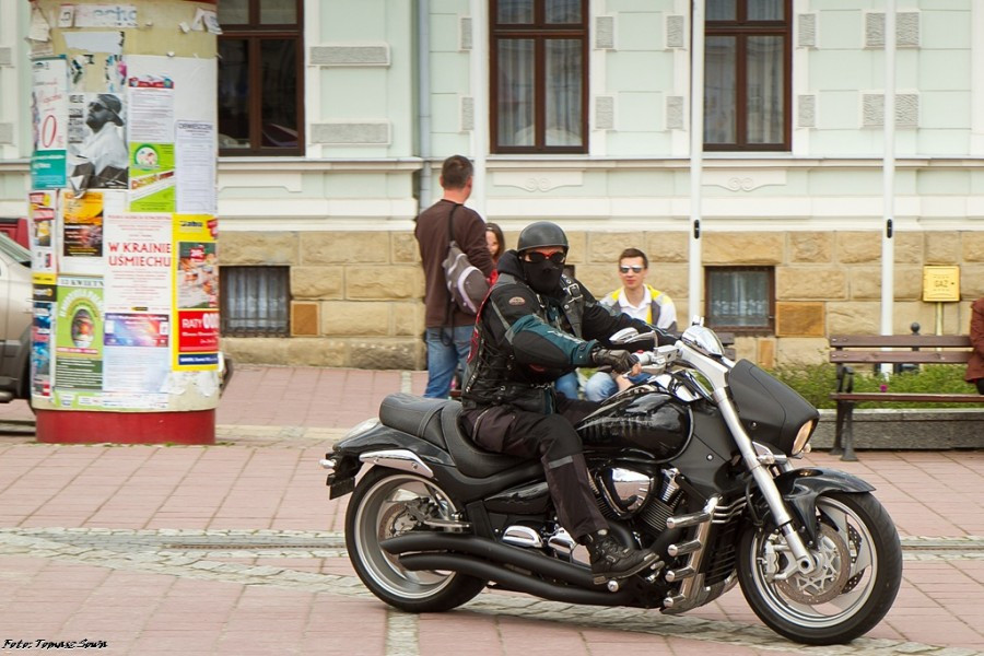 Motocykliści zachęcali do dzielenia się szpikiem