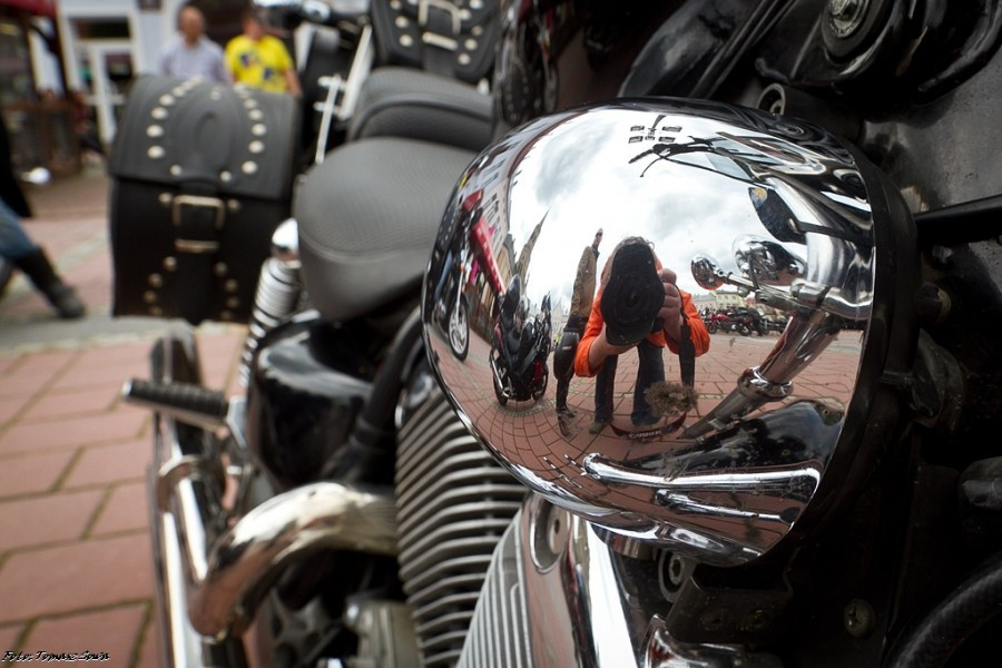 Motocykliści zachęcali do dzielenia się szpikiem