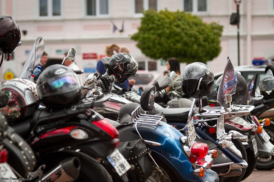 Motocykliści zachęcali do dzielenia się szpikiem