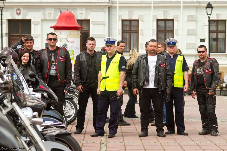 Motocykliści zachęcali do dzielenia się szpikiem