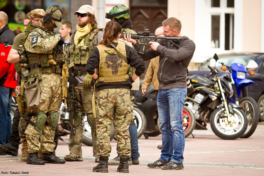 Motocykliści zachęcali do dzielenia się szpikiem