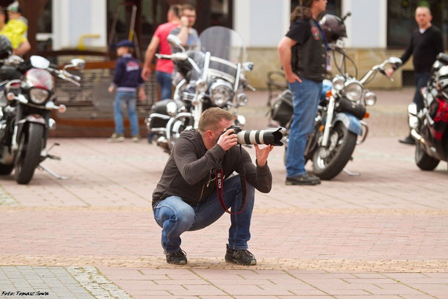 Motocykliści zachęcali do dzielenia się szpikiem