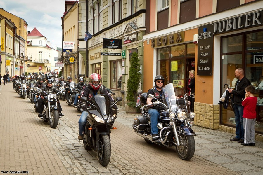 Motocykliści zachęcali do dzielenia się szpikiem