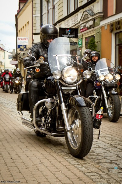 Motocykliści zachęcali do dzielenia się szpikiem