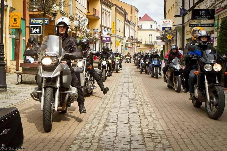 Motocykliści zachęcali do dzielenia się szpikiem