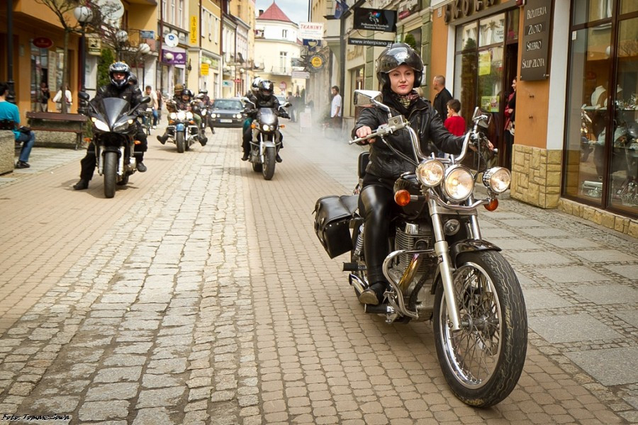 Motocykliści zachęcali do dzielenia się szpikiem