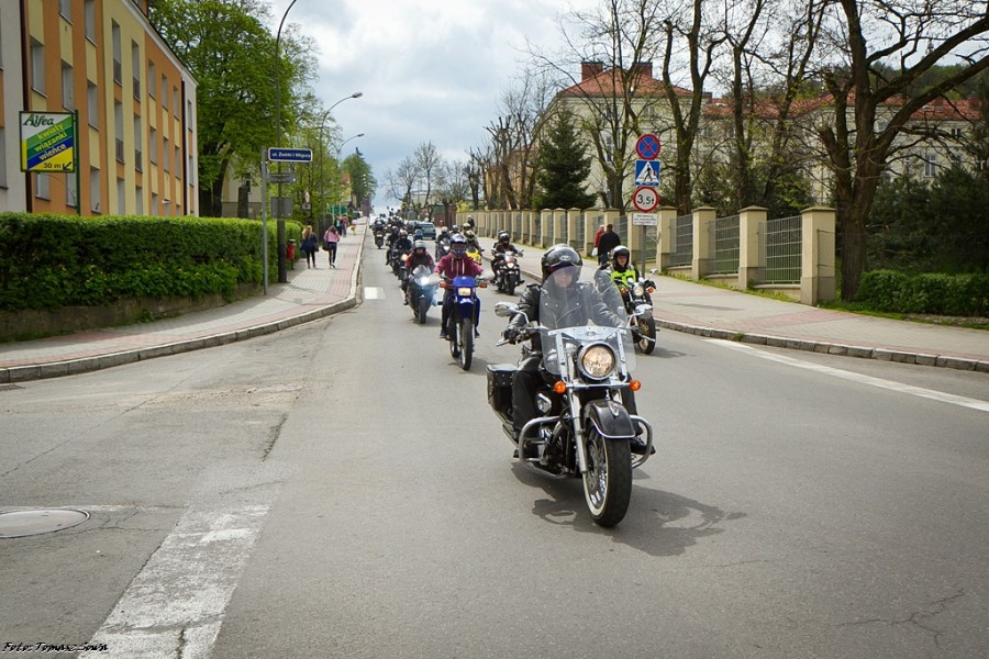 Motocykliści zachęcali do dzielenia się szpikiem