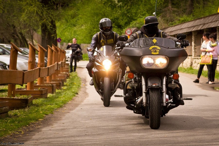 Motocykliści zachęcali do dzielenia się szpikiem