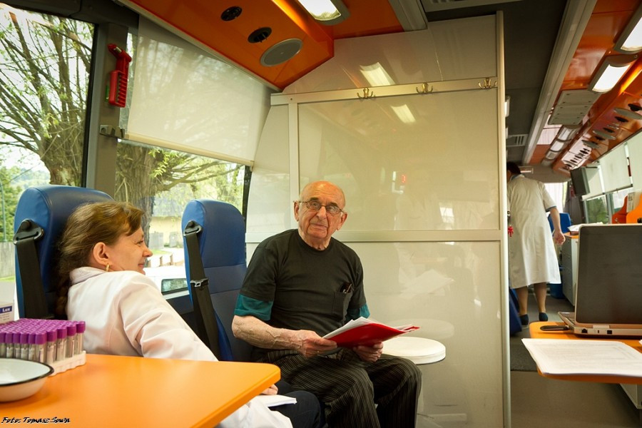 Motocykliści zachęcali do dzielenia się szpikiem