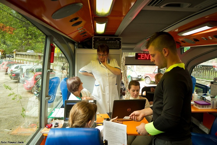 Motocykliści zachęcali do dzielenia się szpikiem