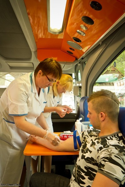 Motocykliści zachęcali do dzielenia się szpikiem