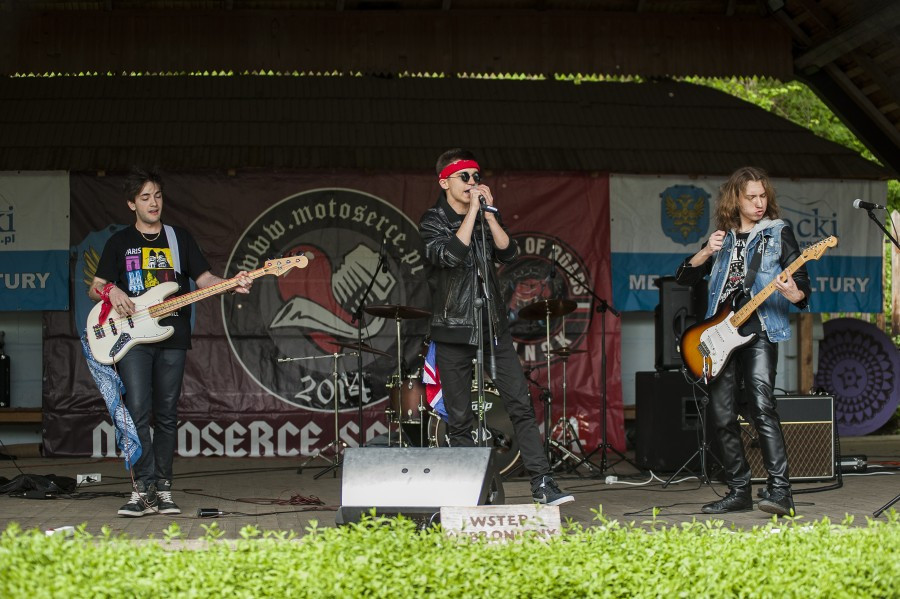 Motocykliści zachęcali do dzielenia się szpikiem