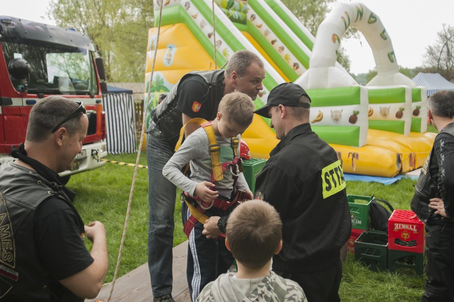 Motocykliści zachęcali do dzielenia się szpikiem
