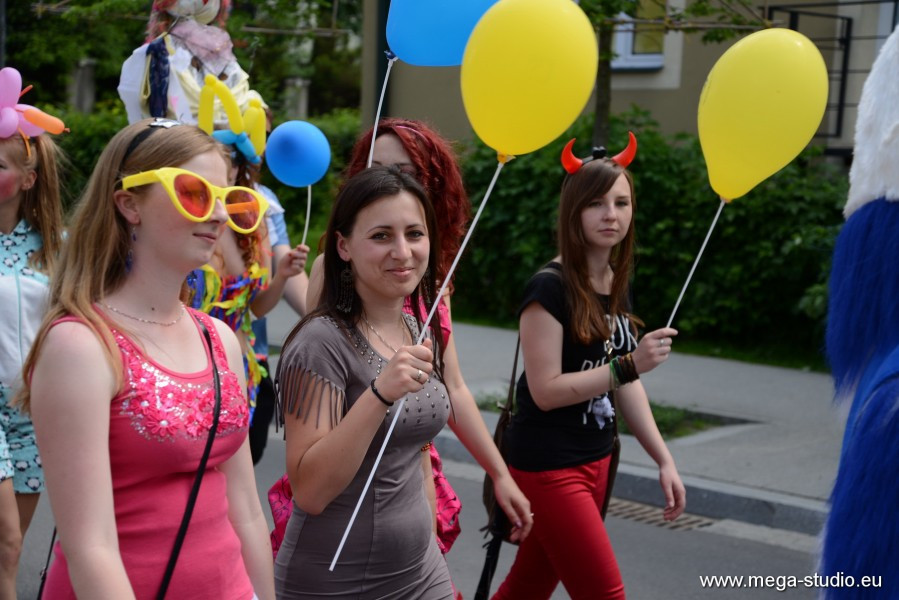 Miasto w rękach studentów. Zobacz barwny korowód, który przeszedł ulicami miasta