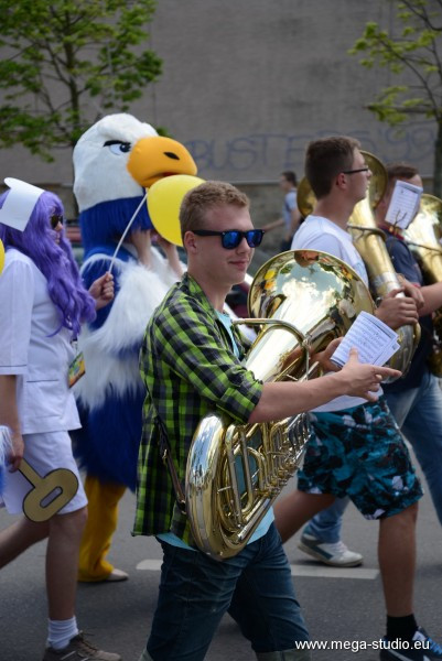 Miasto w rękach studentów. Zobacz barwny korowód, który przeszedł ulicami miasta