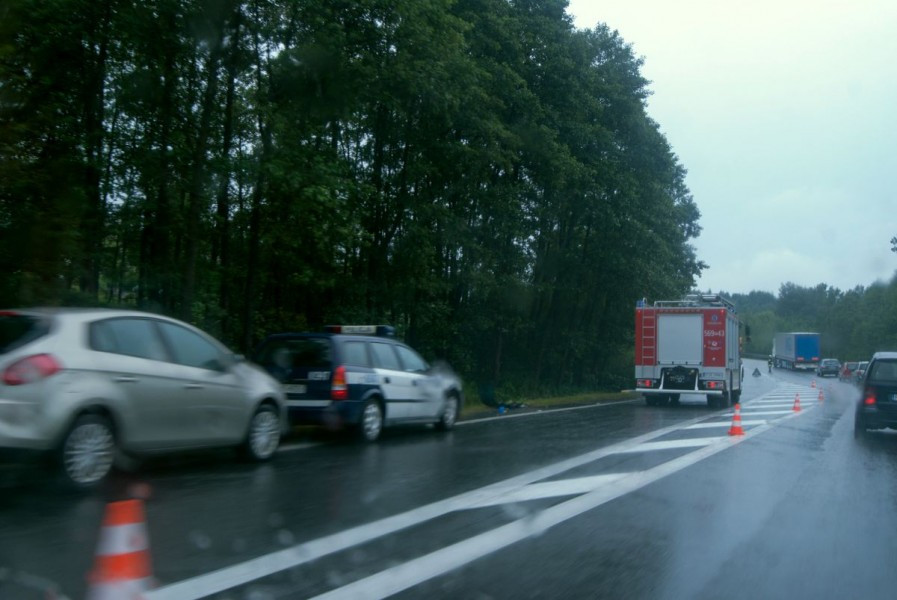 Uwaga kierowcy. Utrudnienia na trasie Sanok-Rzeszów