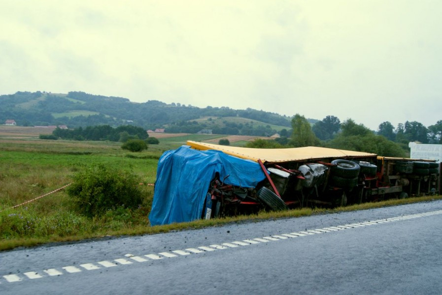 Uwaga kierowcy. Utrudnienia na trasie Sanok-Rzeszów