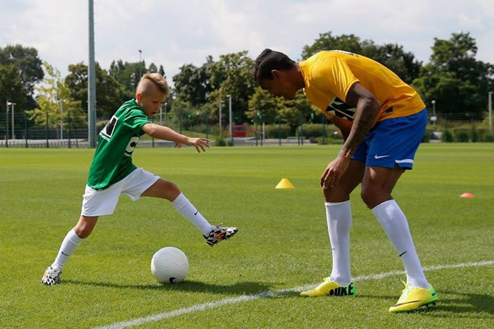 Kacper z Sanoka w jednej drużynie z piłkarzem Mundialu