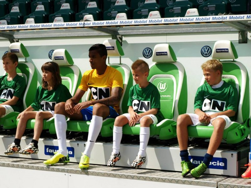 Kacper z Sanoka w jednej drużynie z piłkarzem Mundialu