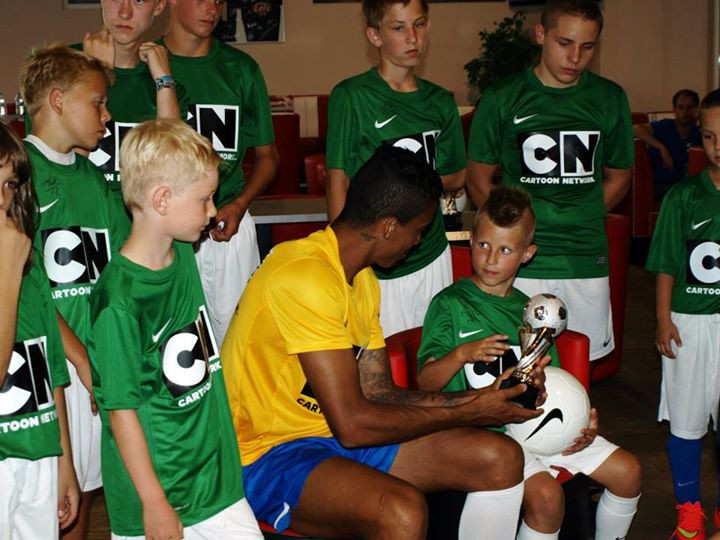 Kacper z Sanoka w jednej drużynie z piłkarzem Mundialu