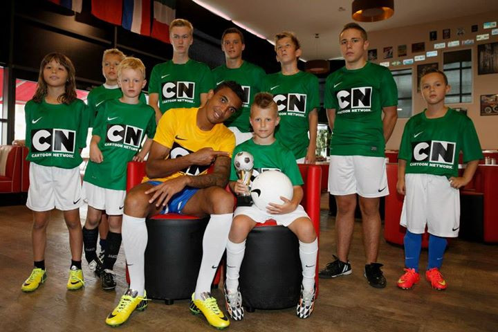 Kacper z Sanoka w jednej drużynie z piłkarzem Mundialu