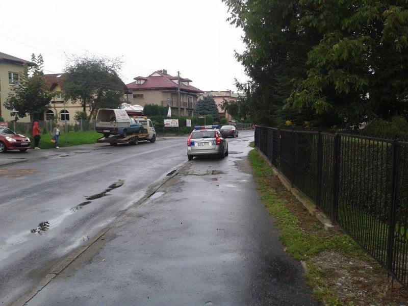 Na skrzyżowaniu wymusił pierwszeństwo