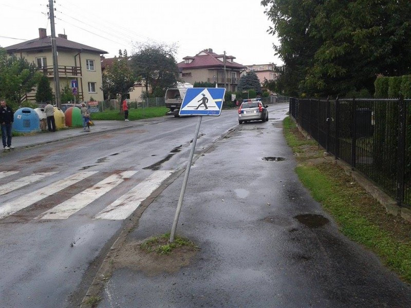 Na skrzyżowaniu wymusił pierwszeństwo