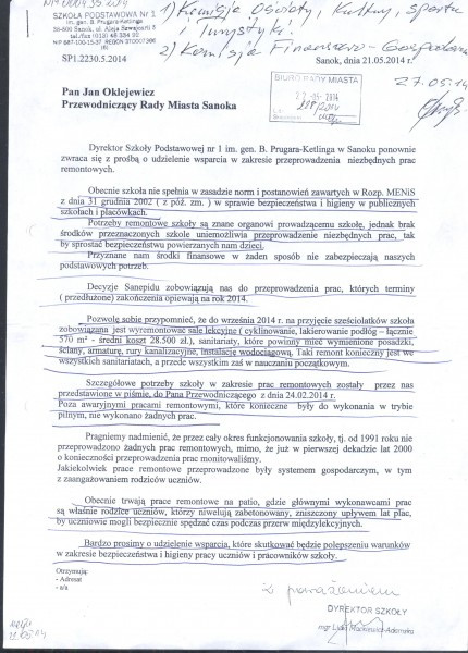 Miejscy radni pytają o oświatę, bazę sportową i Światowy Zjazd Sanoczan